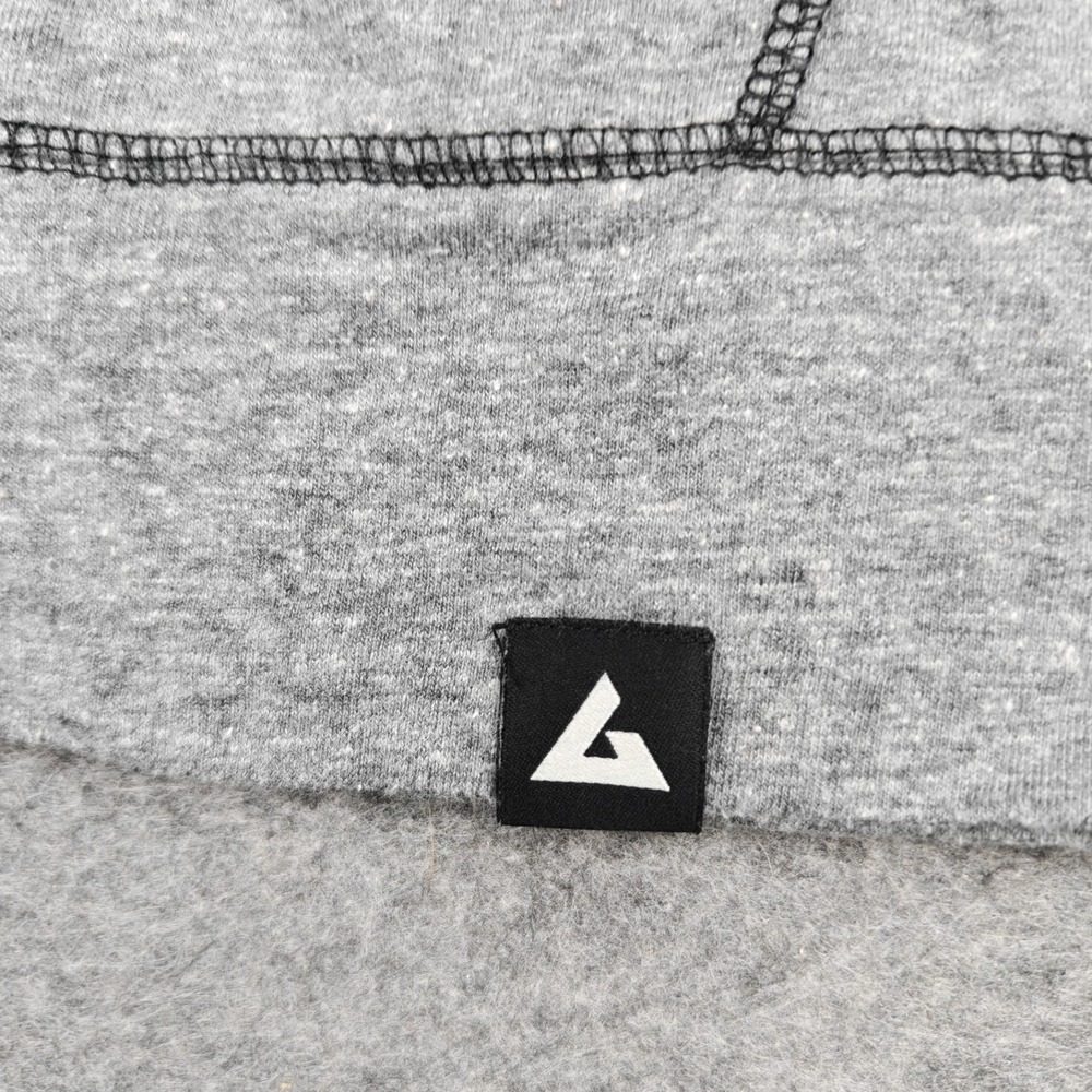 American Giant Lightweight Full Zip Hoodie Women's Medium Gray Made In USA - Picture 5 of 7